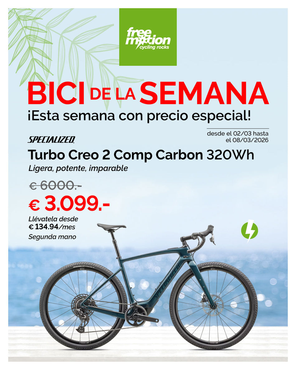 2025 Turbo Creo 2 COMP Carbon 320Wh - only for sale on the Canary Islands